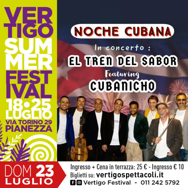 Noche Cubana 23 Luglio 2023